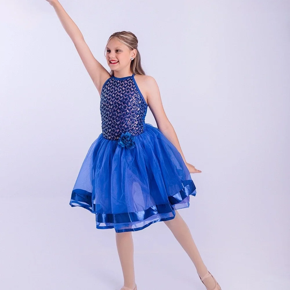 Weissman Size SA You Make My Dreams Come True 3 Piece Blue Tap Jazz Ballet